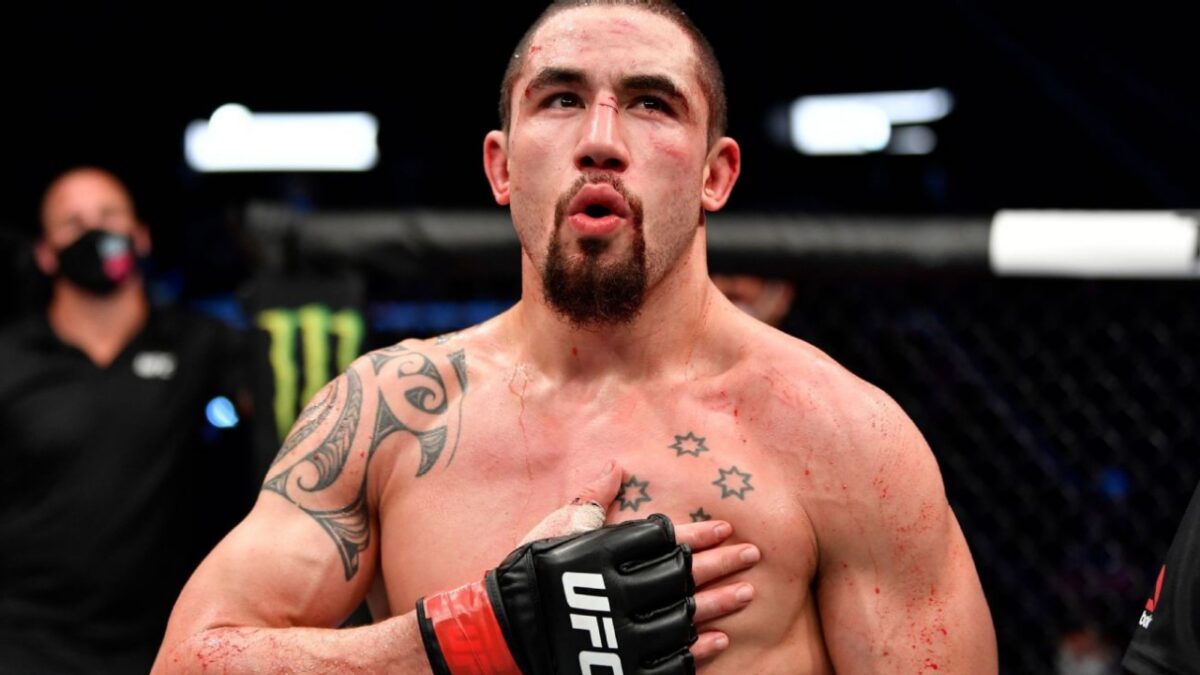 Robert Whittaker talks about a move to light heavyweight