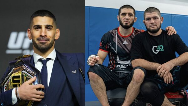 Islam Makhachev Promises to Settle ‘Unhappy’ Ilia Topuria’s Problems With Team Khabib