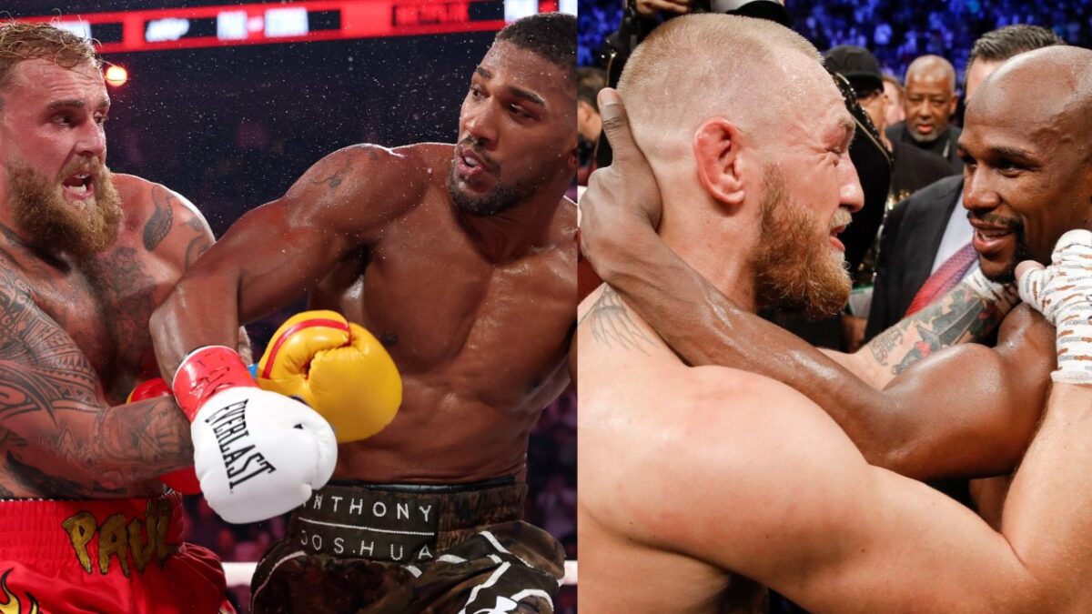 Conor McGregor vs. Floyd Mayweather and Jake Paul vs. Anthony Joshua 
