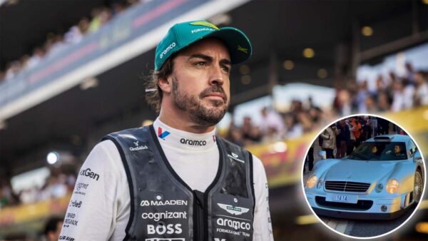 Fernando Alonso Stuns Monaco by Cruising a $10 Million Ultra-Rare Mercedes