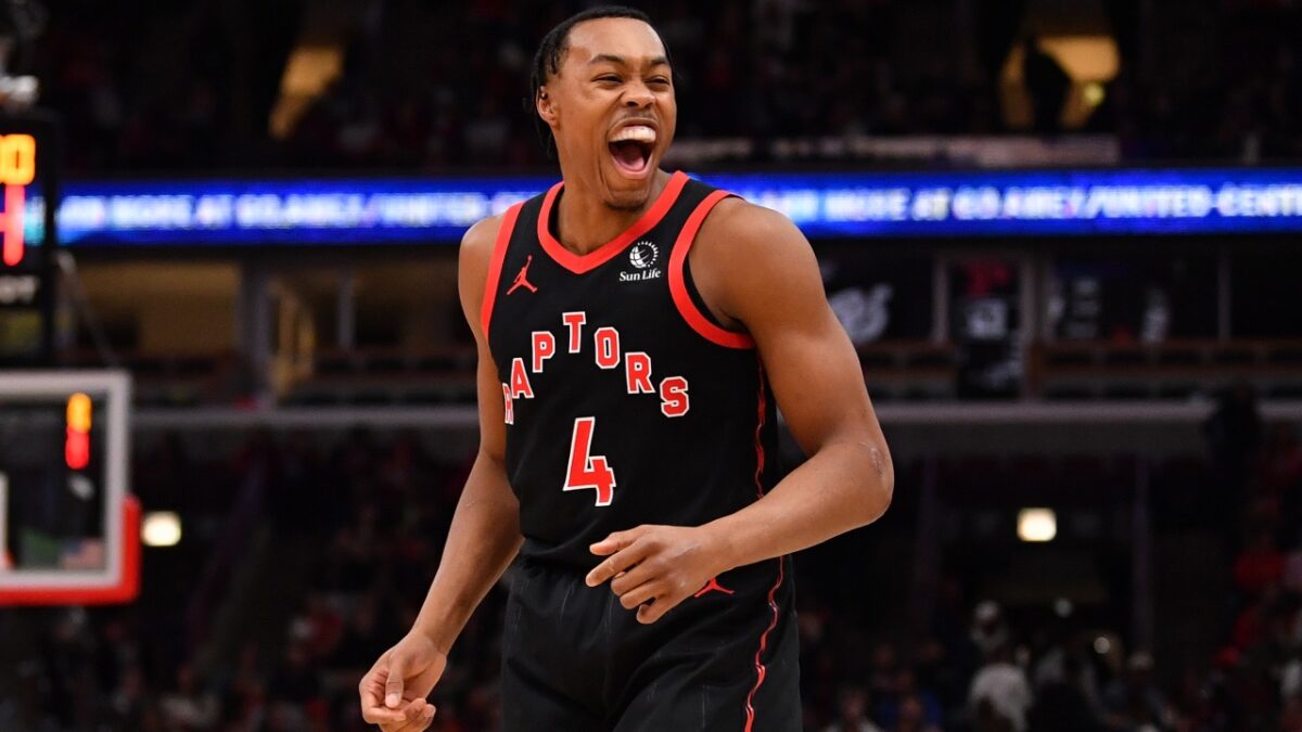 Scottie Barnes' career night helped Raptors win over Warriors