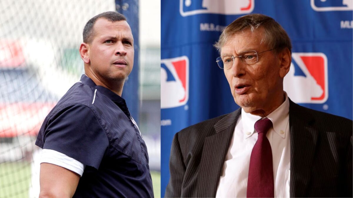 Alex Rodriguez and Bud Selig