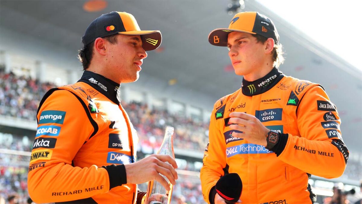 Oscar Piastri Shuts Down Mercedes 'Secret Advantage' Claims 1 Lando Norris and Oscar Piastri (via F1)