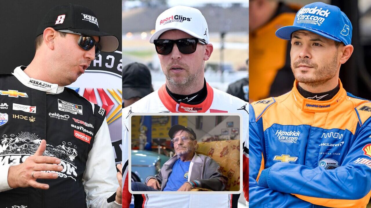 Kyle Busch and Kyle Larson Reacts to Denny Hamlin Family Tragedy