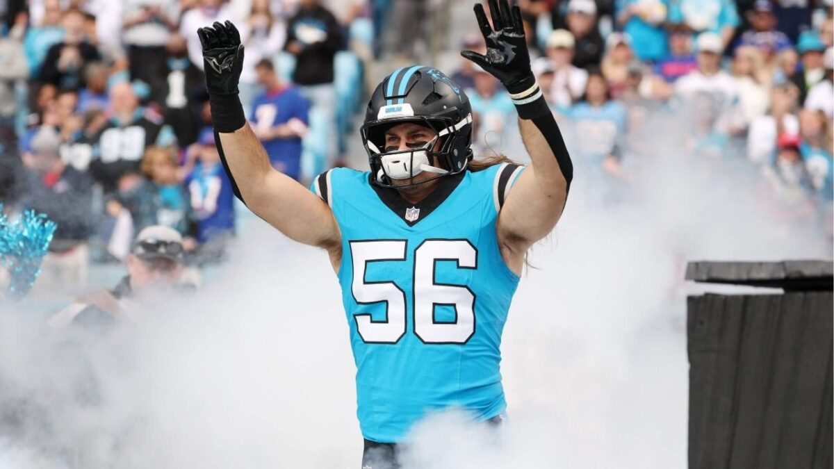 Carolina Panthers LB Christian Rozeboom 