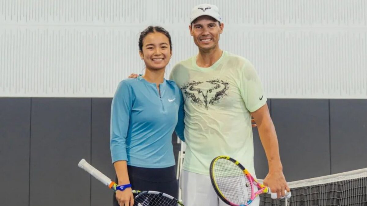 Alexandra Eala, Rafael Nadal