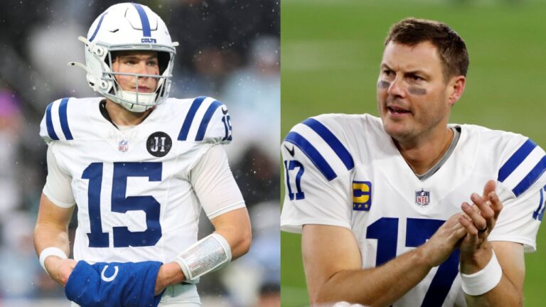 Philip Rivers' 3-Game Comeback Attempt Ends with Colts Starting Rookie ...