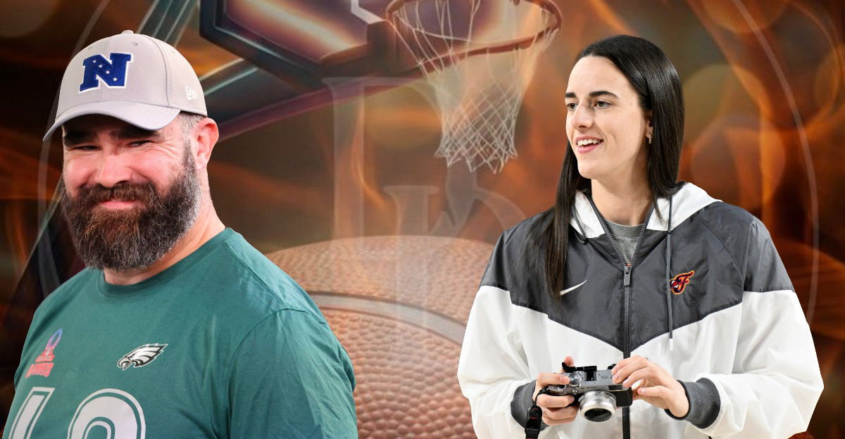 Caitlin Clark Predicts Jason Kelce’s Daughter’s WNBA Future While Offering Him Dunking Tips