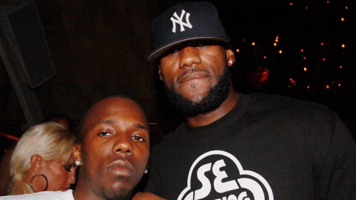 Rich Paul and LeBron James