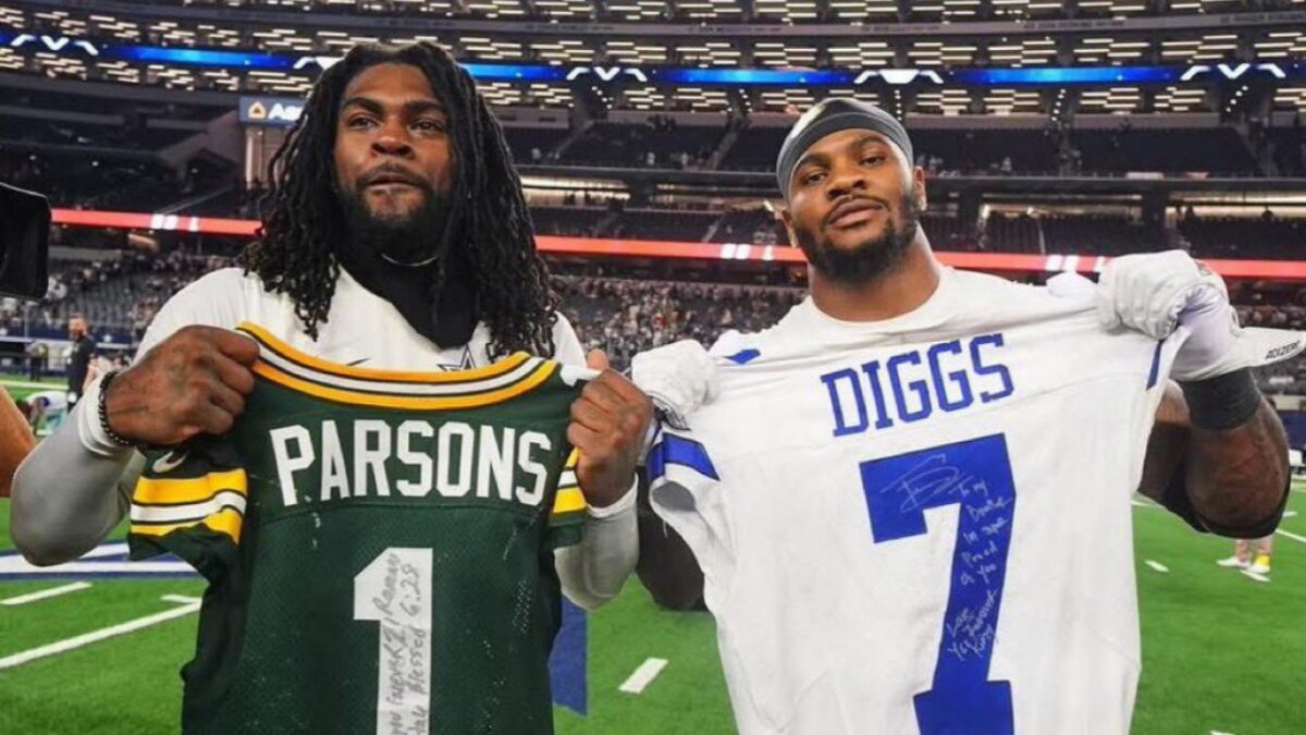Trevon Diggs and Micah Parsons share a close bond