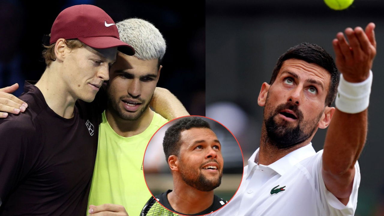 Jo-Wilfried Tsonga Makes Bold Comment on Novak Djokovic Amid Jannik Sinner and Carlos Alcaraz’s Dominance