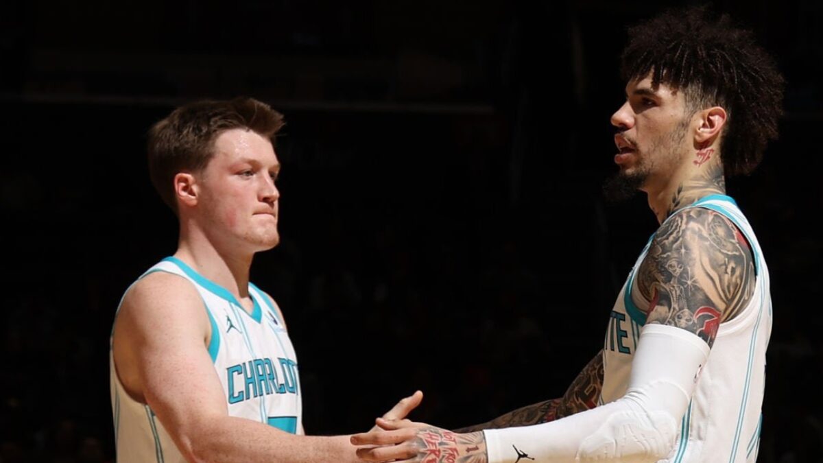 Kon Knueppel and LaMelo Ball have hit it off for Hornets