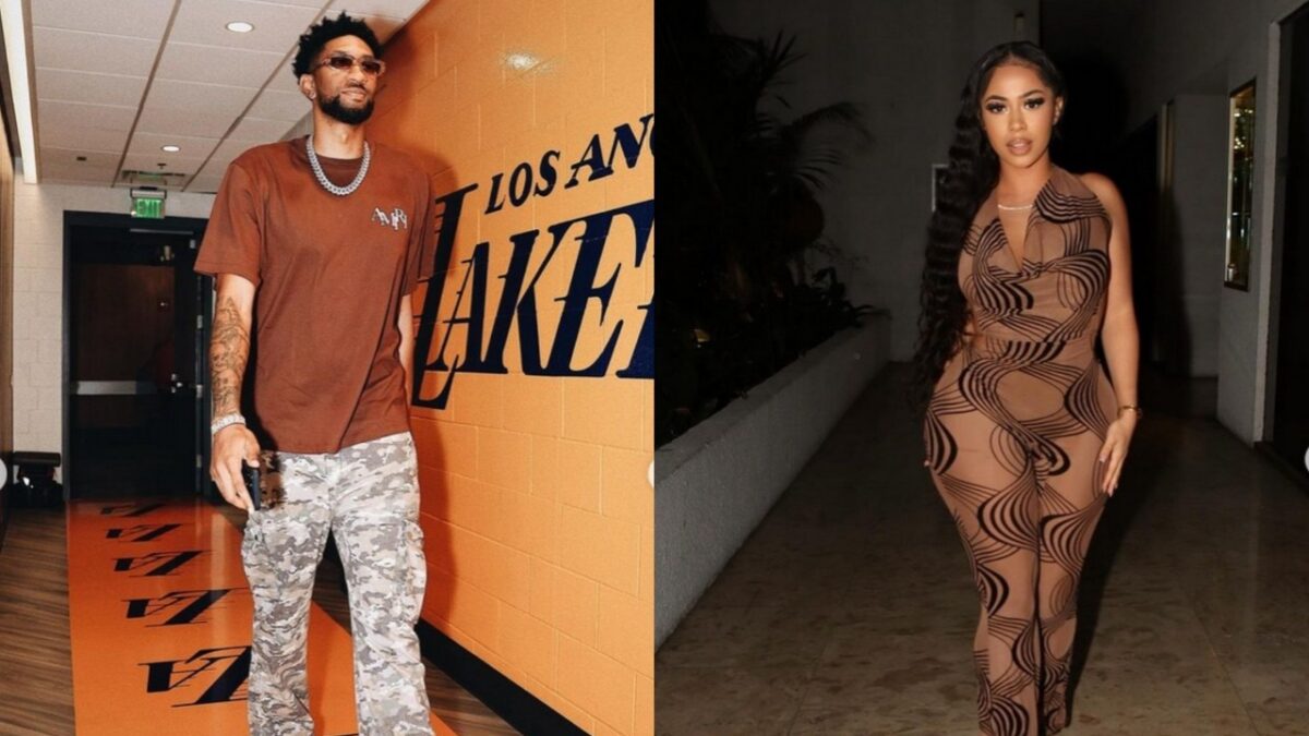 Christian Wood and Yasmine Lopez