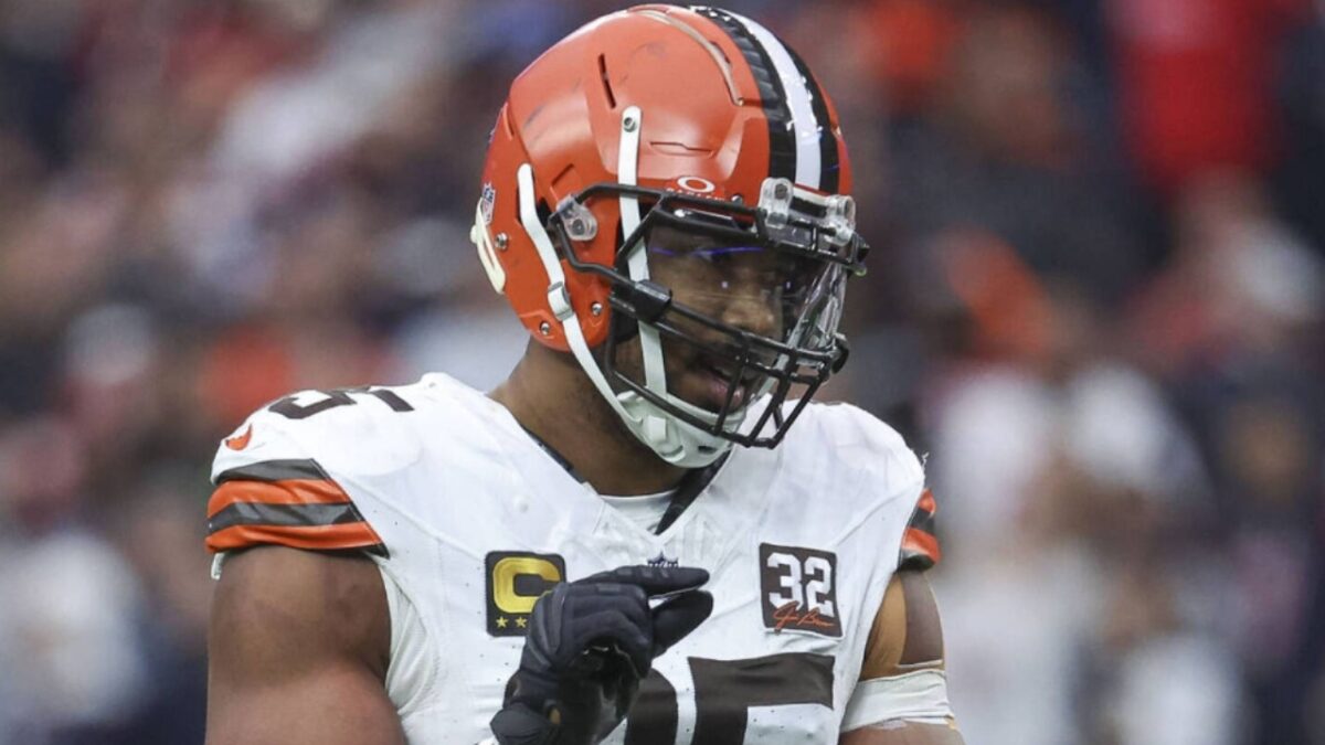 Myles Garrett Pushes Back on Browns Rebuild Talk as Sack Record Looms