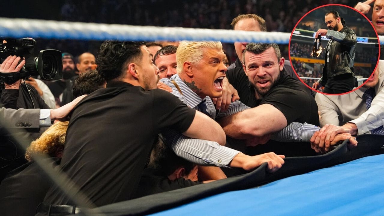 Drew McIntyre Burns Dusty Rhodes’ Picture on SmackDown Ahead of WWE Title Match with Cody Rhodes