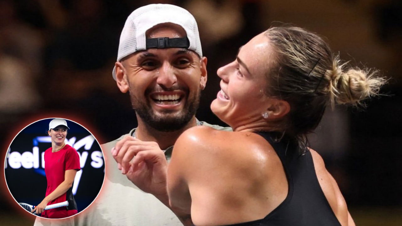 Iga Swiatek Reacts to the Controversial Battle of the Sexes Match Between Nick Kyrgios and Aryna Sabalenka