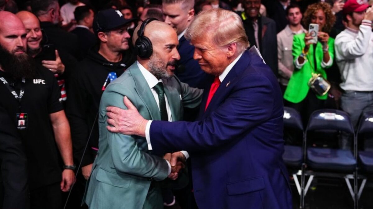 Jon Anik and Donald Trump