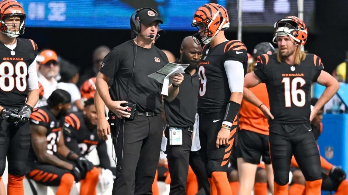 Cam Newton Mocks Bengals' Faith in Zac Taylor, Claims Coaching Joe Burrow-Ja'Marr Chase Is Easy 1 Zac Taylor and Joe Burrow