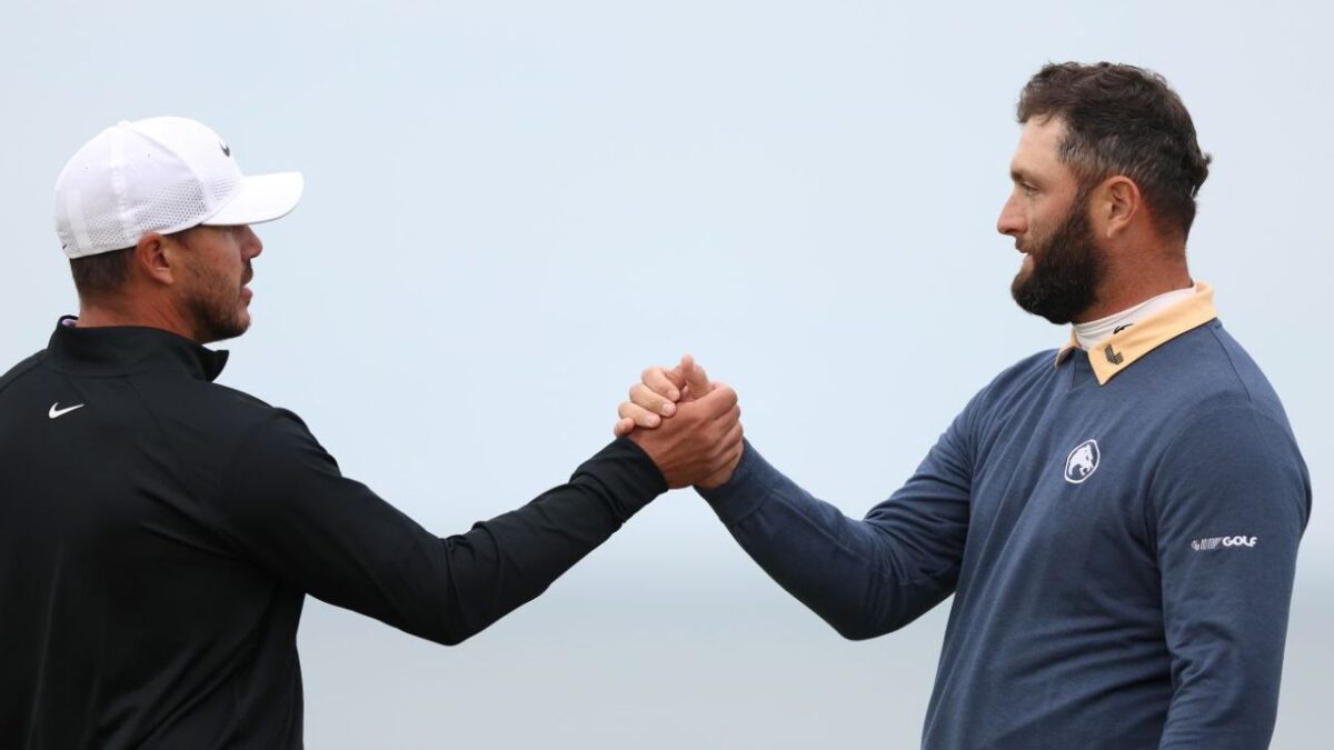 Brooks Koepka and Jon Rahm