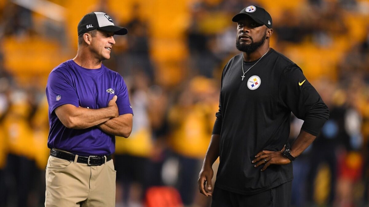 John Harbaugh and Mike Tomlin