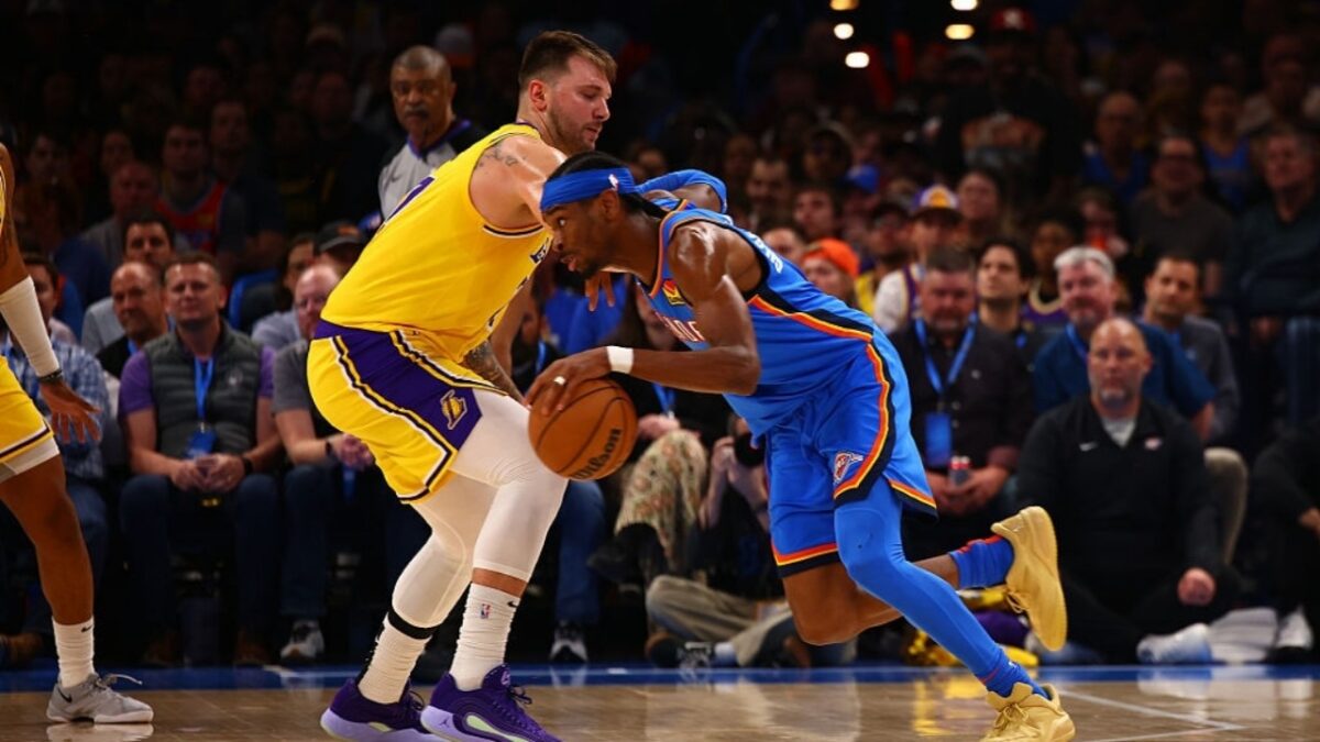 Luka Doncic and Shai Gilgeous-Alexander