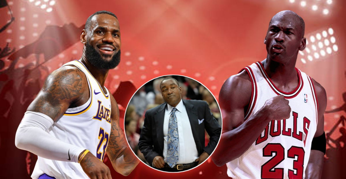 Isiah Thomas’ Michael Jordan’s Shoes vs. LeBron James’ Dominance Analogy Has Fans In Disbelief – “This Man Is A Sad Hater”