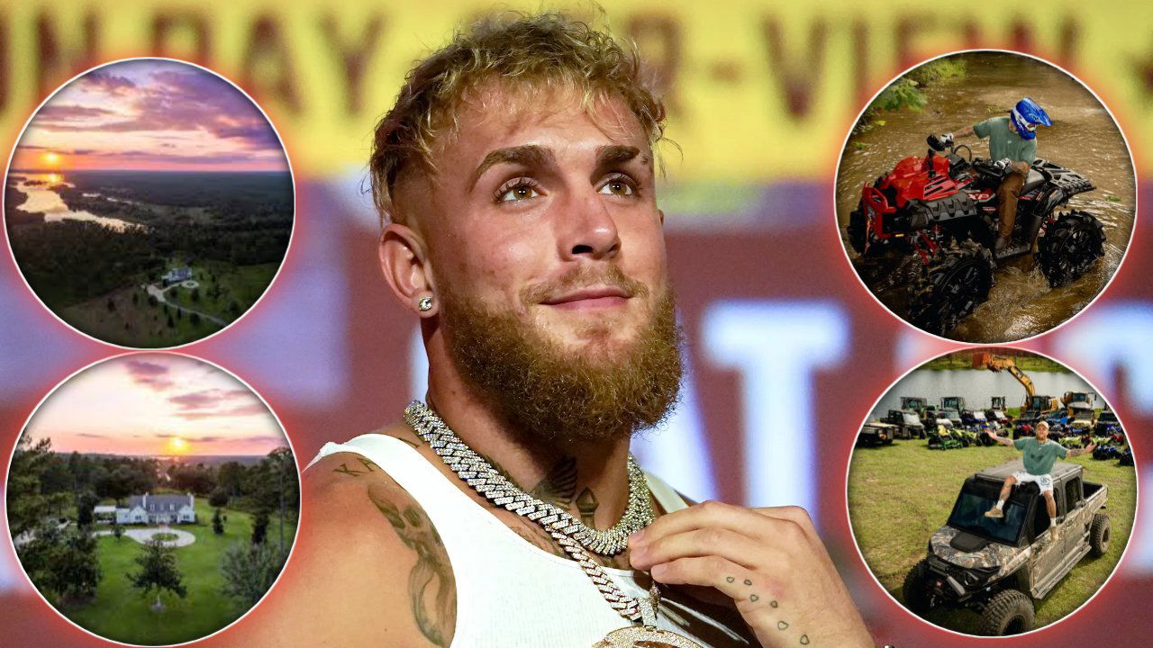 WATCH: Jake Paul Shows Off $40 Million Ranch’s Stunning 3-Mile Driveway