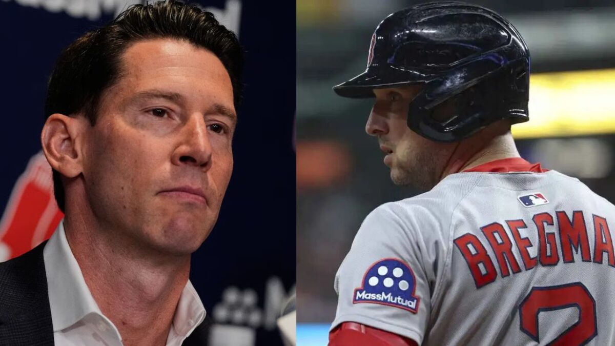 Craig Breslow and Alex Bregman