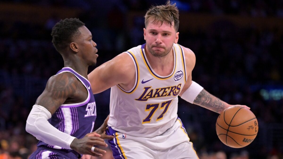 Dennis Schroder and Luka Doncic battled all game