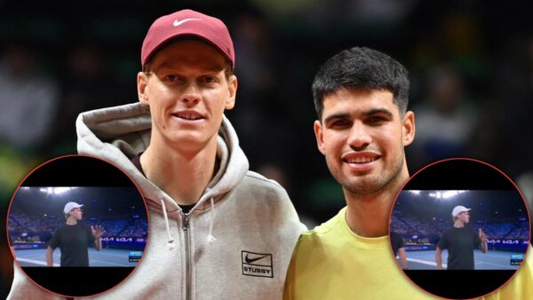 (Video) Jannik Sinner Gives Priceless Reaction When Getting Mistakenly Introduced as the World No.1 at the 1-Point Slam