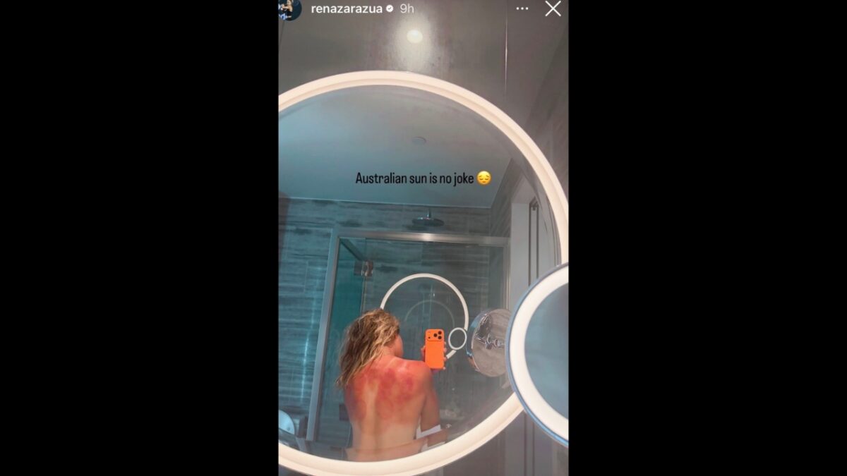 Renata Zarazua's Instagram story