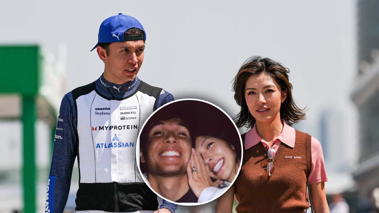 “We’re Stuck With Each Other!” Alex Albon Shares Emotional Engagement Announcement