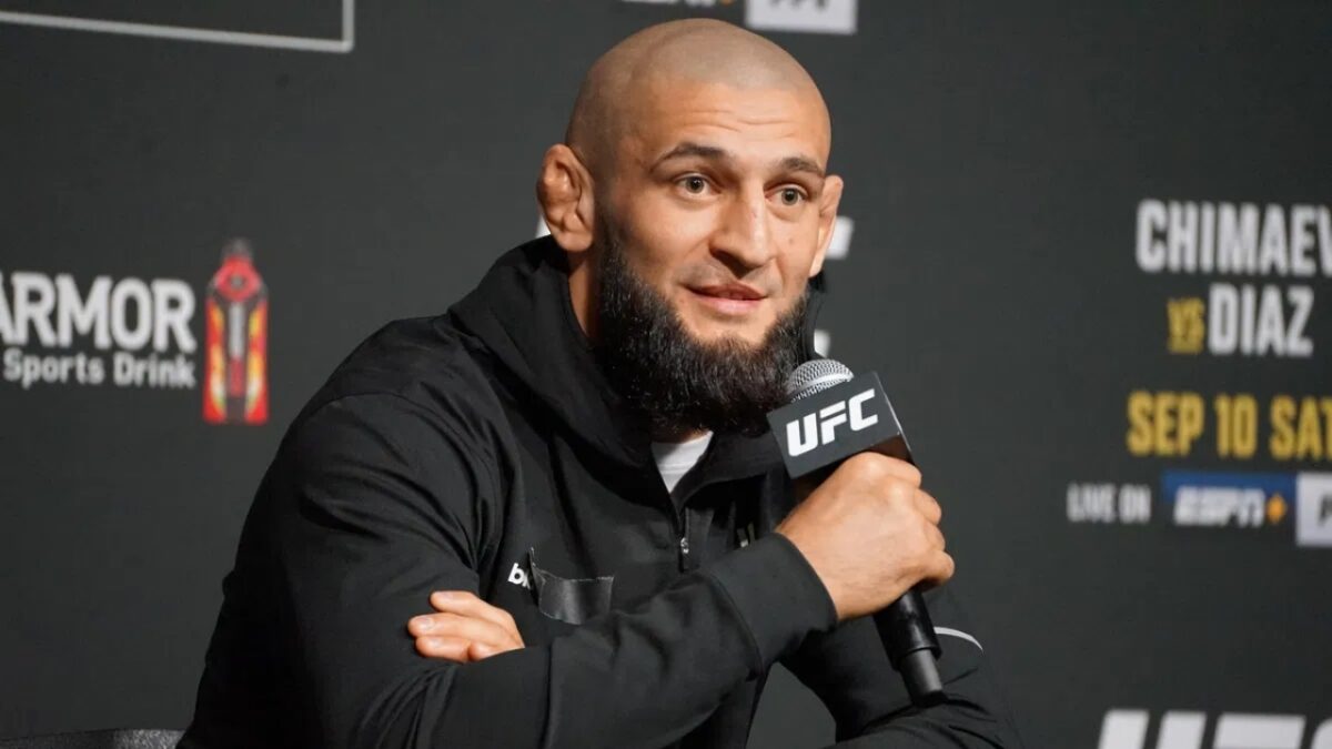 Khamzat Chimaev talks about why he is not fighting