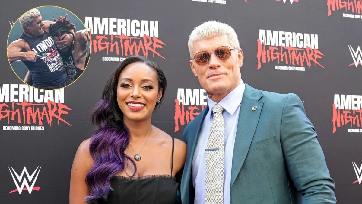 Brandi Rhodes reacts to Cody Rhodes' brawl with Jacob Fatu