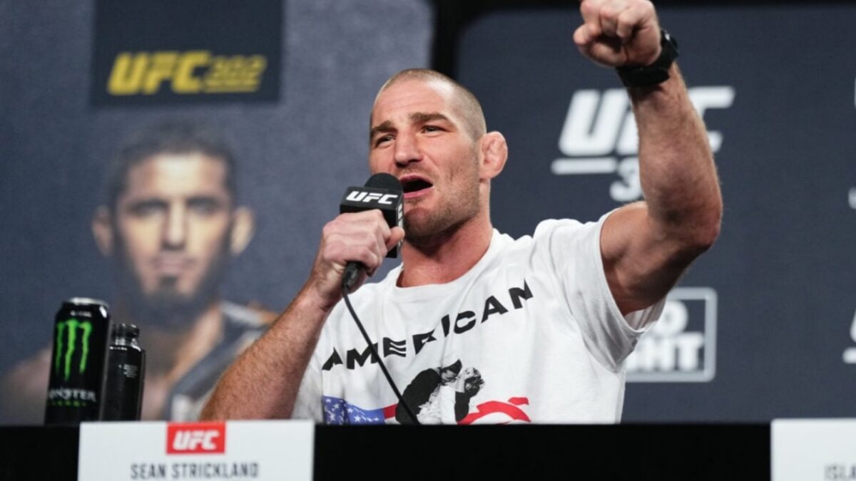 Sean Strickland takes hilarious shots at the UFC