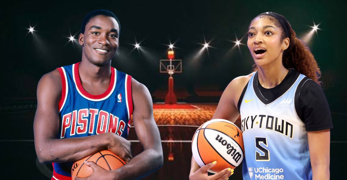 (WATCH) Chicago’s Angel Reese Towers Over Michael Jordan’s Bitter Rival At London Games