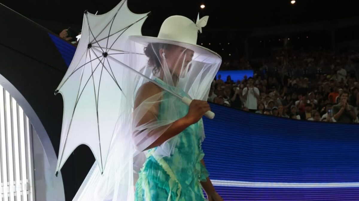(Video) Naomi Osaka Goes Viral With a Phenomenal Entrance Ahead of her Australian Open First Round 1 Naomi Osaka Australian Open 2026 jellyfish dress