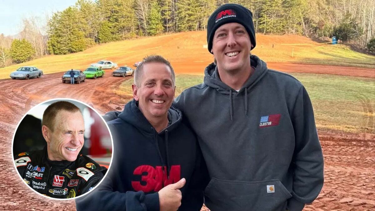 Greg Biffle and Cleetus McFarland (via Instagram), Mark Martin (via NASCAR)