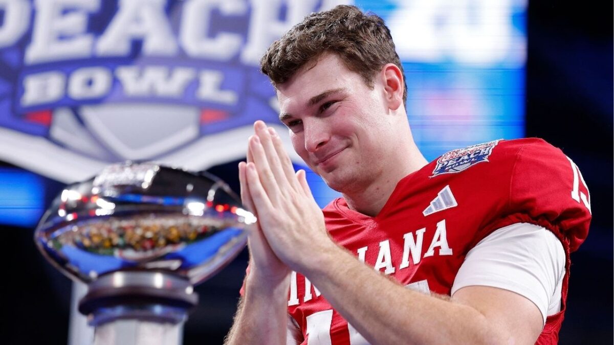 (Video) Fernando Mendoza Remains Unapologetic About Dropping an F-Bomb at National Championship Trophy Ceremony 1 Fernando Mendoza