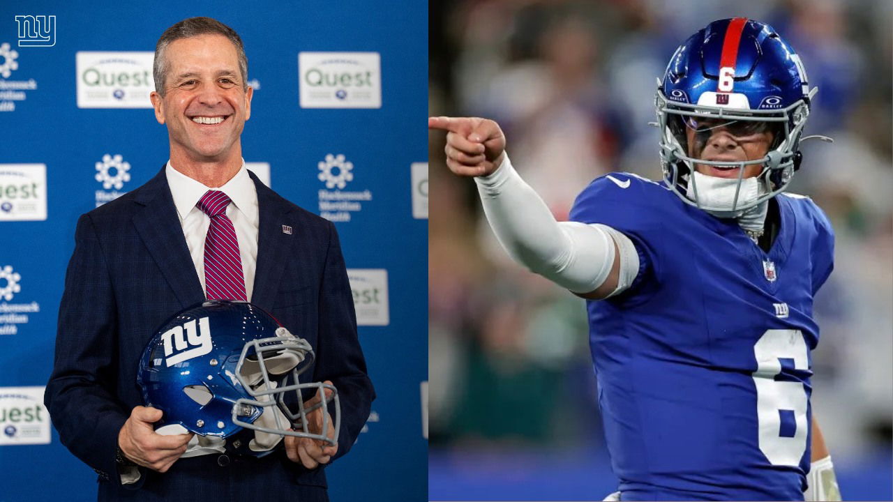 John Harbaugh ‘Excited’ to Work with Jaxson Dart After Being Revealed as Giants HC