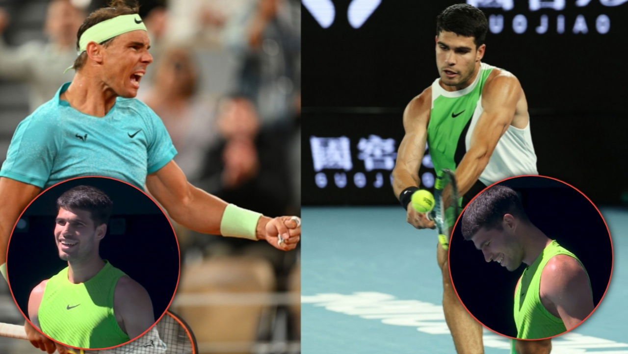 (Video) Carlos Alcaraz in Splits After Spectator During Australian Open Match Called Him ‘Carlos Nadal’