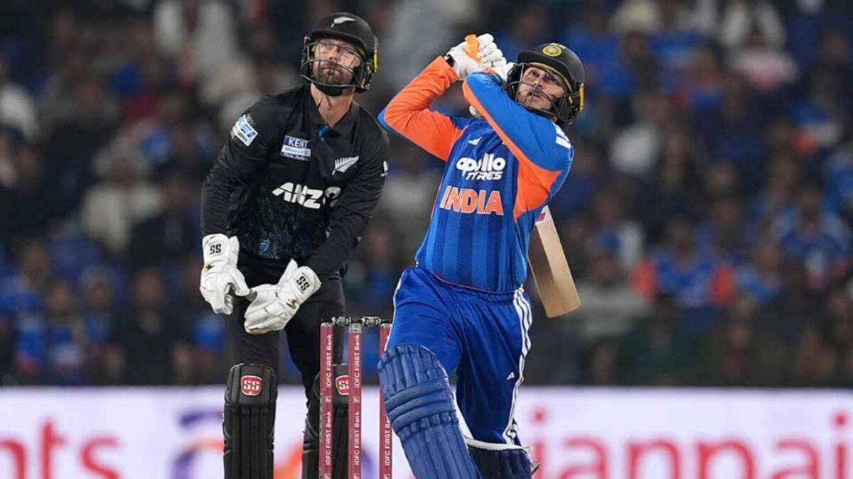 Abhishek Sharma vs. New Zealand