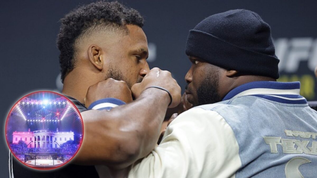 Derrick Lewis talks about UFC White House