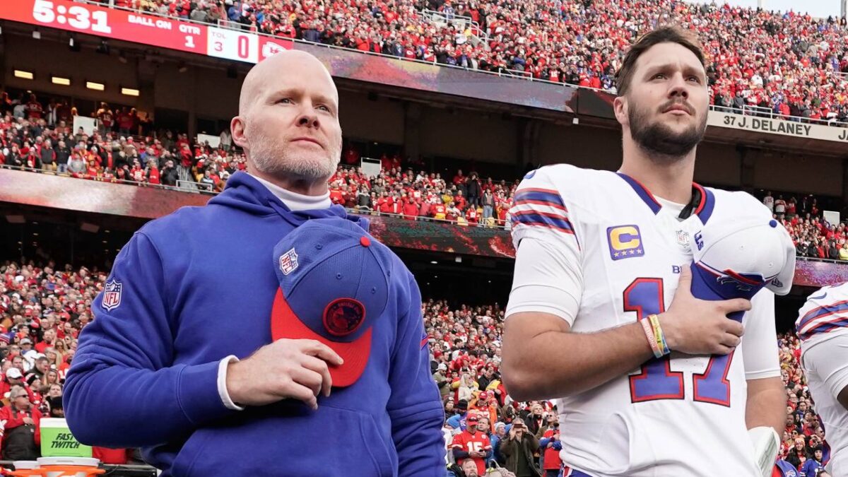 Sean McDermott and Josh Allen