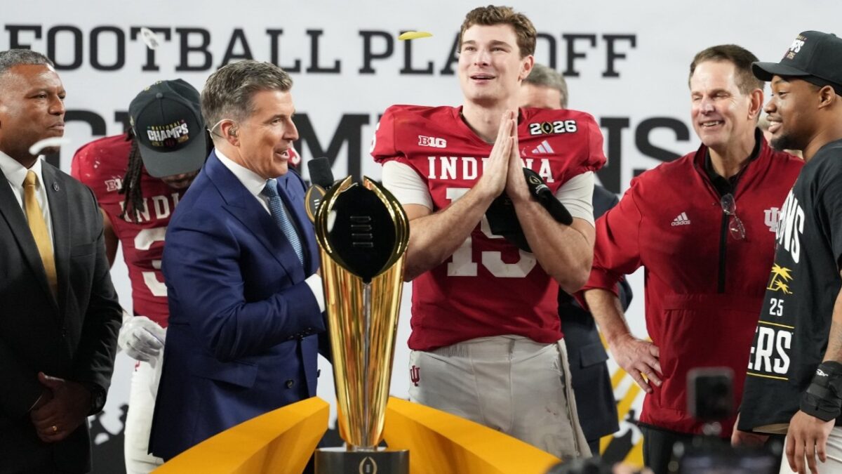 Fernando Mendoza led the Indiana Hoosiers to the CFP National Championship