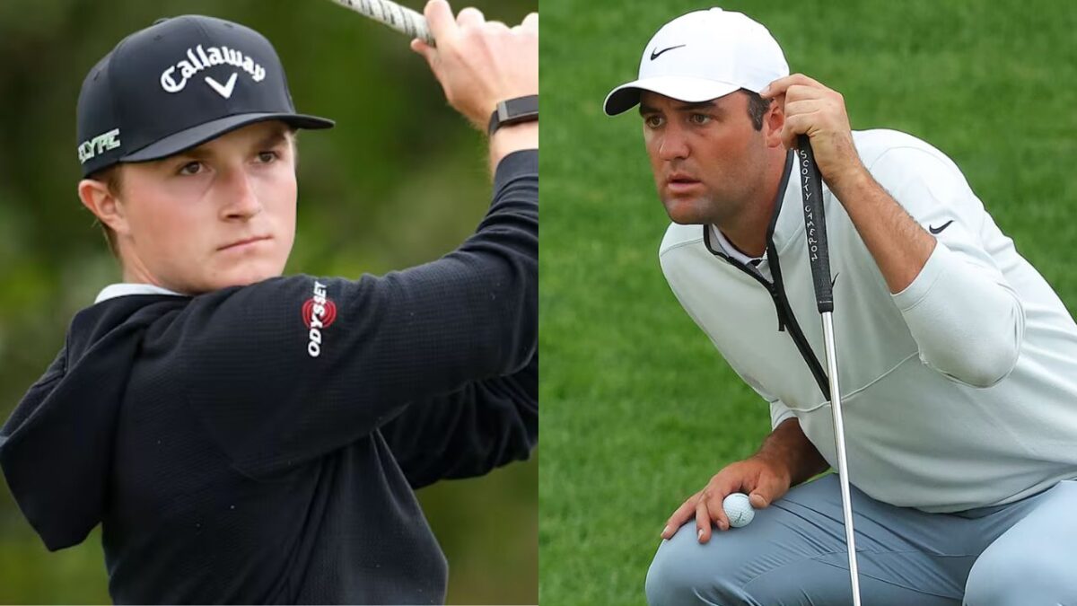 Blades Brown and Scottie Scheffler