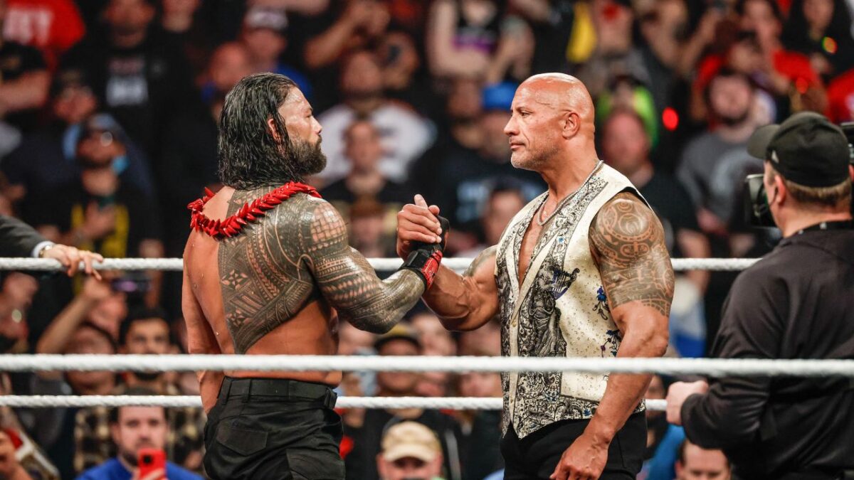 Roman Reigns and The Rock