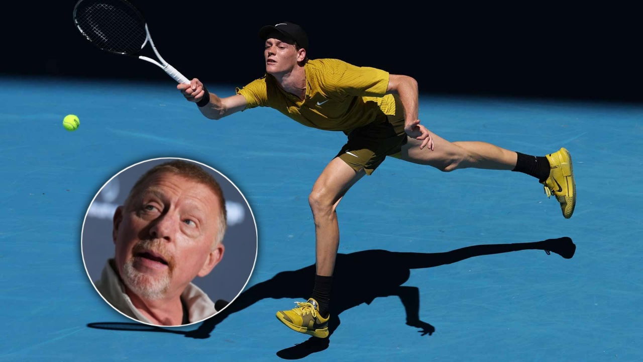Boris Becker Questions Jannik Sinner’s Physical Condition After Struggling in Extreme Heat at the Australian Open
