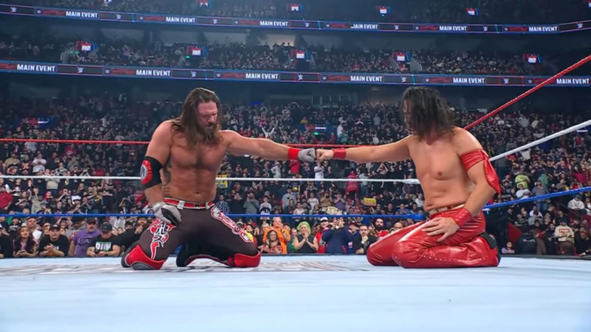 AJ Styles and Shinsuke Nakamura at WWE SNME