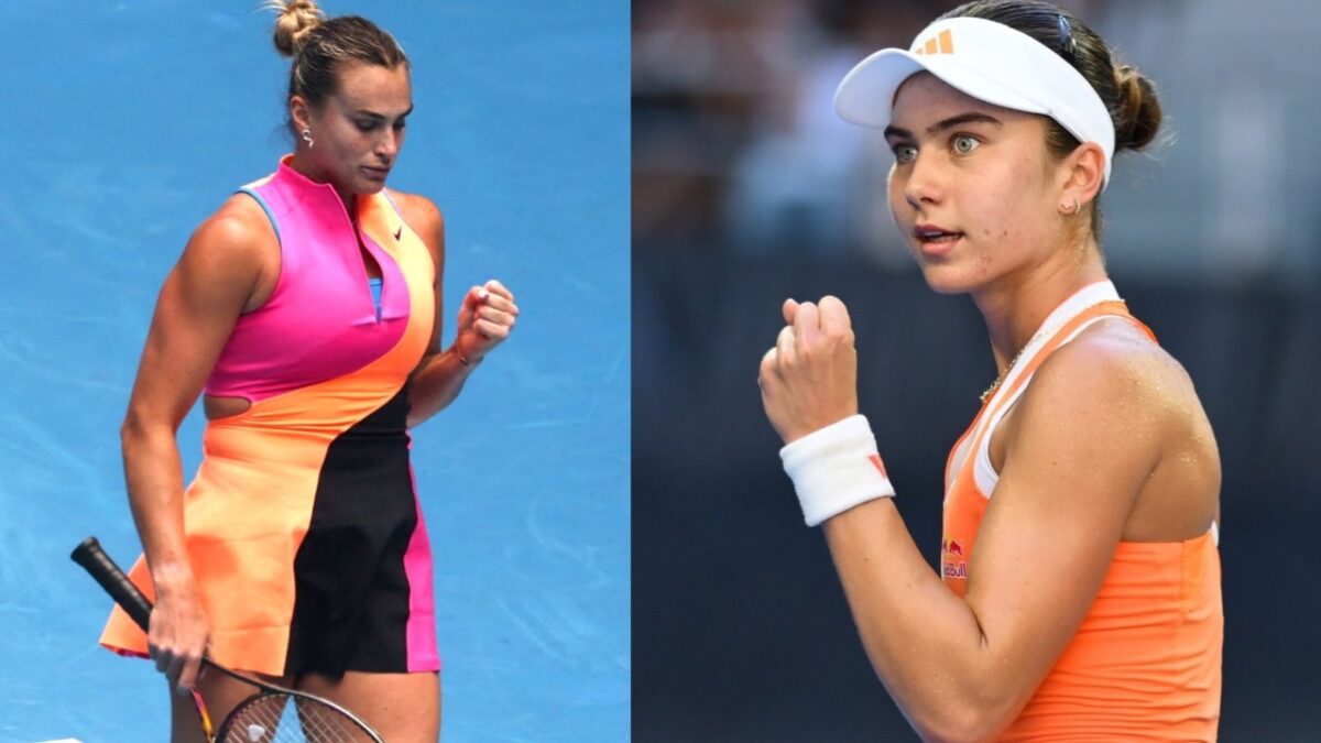 Aryna Sabalenka, Iva Jovic